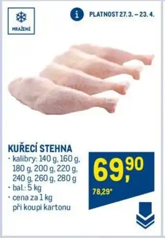 Makro KUŘECÍ STEHNA nabídka