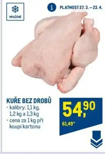 Makro KUŘE BEZ DROBŮ nabídka