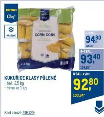 Makro KUKUŘICE KLASY PŮLENÉ nabídka