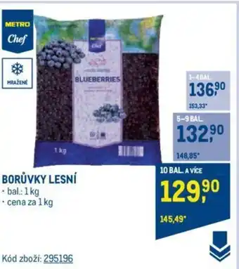 Makro BORŮVKY LESNÍ nabídka