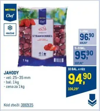 Makro JAHODY nabídka