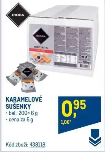 Makro KARAMELOVÉ SUŠENKY nabídka