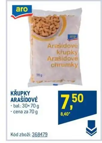 Makro KRUPKY ARAŠIDOVÉ nabídka