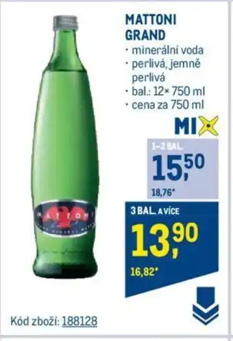 Makro MATTONI GRAND nabídka