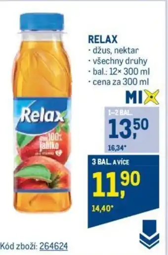 Makro RELAX nabídka