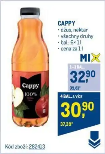 Makro CAPPY nabídka