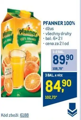 Makro PFANNER 100% nabídka