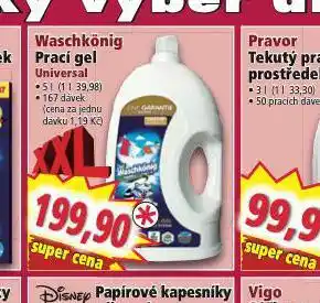 Norma Waschkönig prací gel nabídka