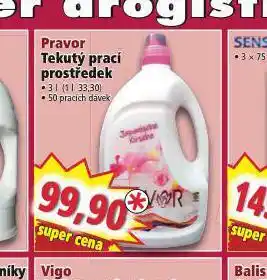 Norma Pravor tekutý prací prostředek nabídka