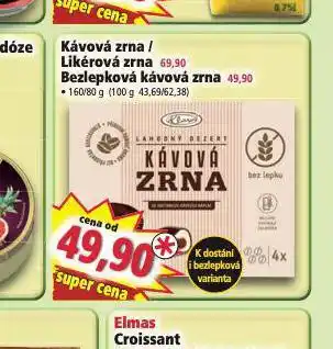 Norma Kávová zrna / likérová zrna nabídka
