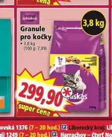 Norma Whiskas granule pro kočky nabídka