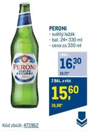 Makro PERONI nabídka