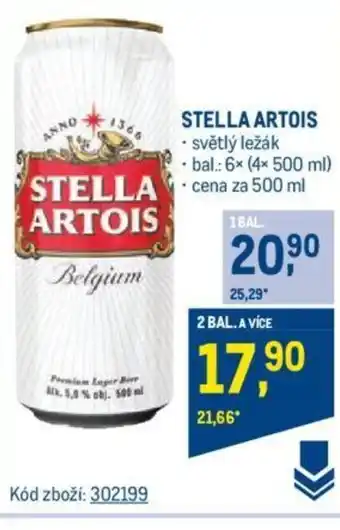 Makro STELLA ARTOIS nabídka