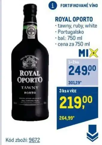 Makro ROYAL OPORTO nabídka