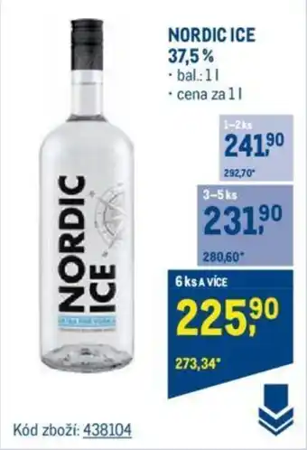 Makro NORDIC ICE 37.5% nabídka