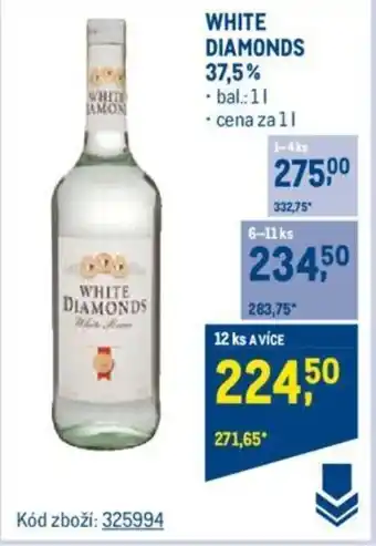 Makro WHITE DIAMONDS 37,5% nabídka