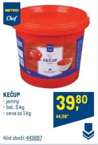 Makro KEČUP nabídka