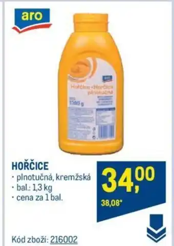 Makro HOŘČICE nabídka