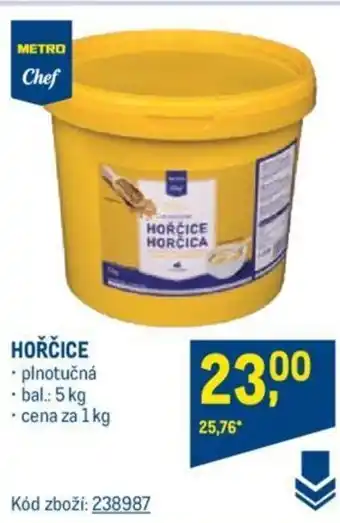 Makro HOŘČICE nabídka