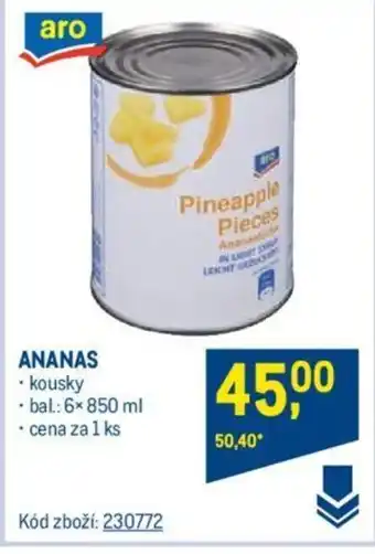 Makro ANANAS nabídka