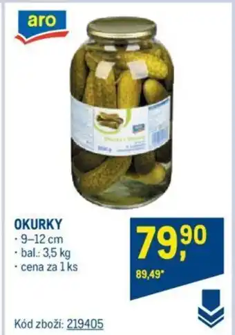 Makro OKURKY nabídka