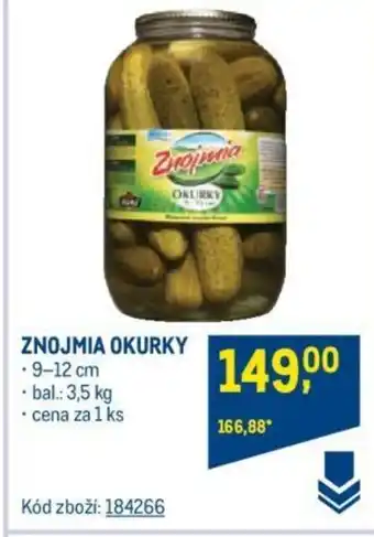 Makro ZNOJMIA OKURKY nabídka