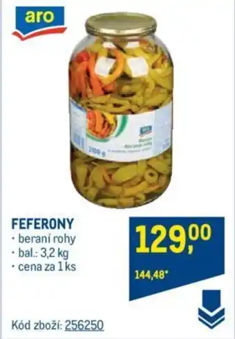 Makro FEFERONY nabídka