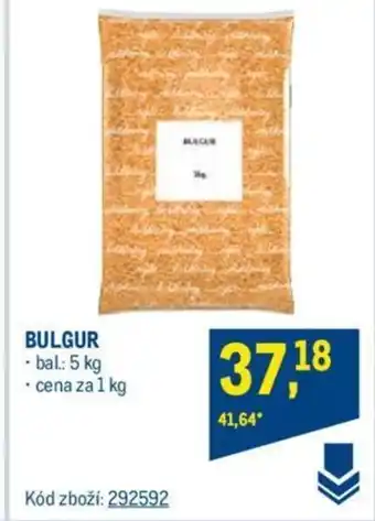 Makro BULGUR nabídka