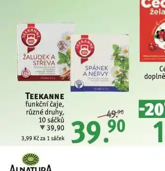 Rossmann Teekanne funkční čaj nabídka