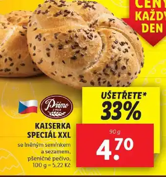 Lidl KAISERKA SPECIÁL XXL nabídka