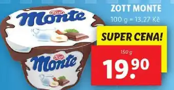 Lidl ZOTT MONTE nabídka