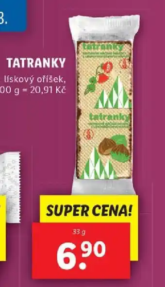 Lidl TATRANKY nabídka