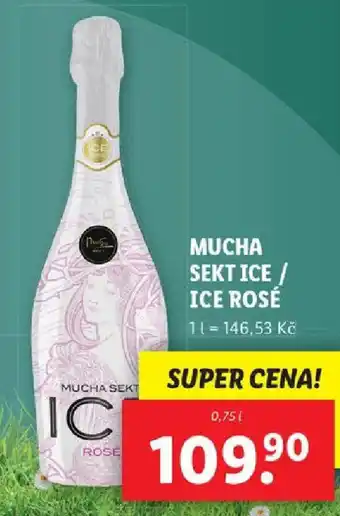 Lidl MUCHA SEKT ICE / ICE ROSÉ 0.75L nabídka