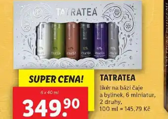 Lidl TATRATEA nabídka