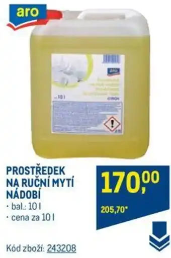 Makro PROSTŘEDEK NA RUČNÍ MYTÍ NÁDOBÍ nabídka