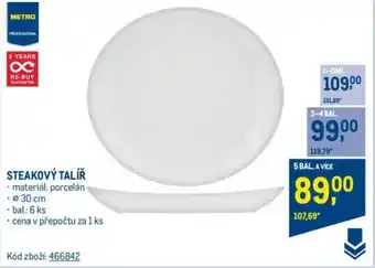 Makro STEAKOVÝ TALÍŘ nabídka