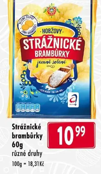 Qanto Strážnické brambůrky 60g nabídka