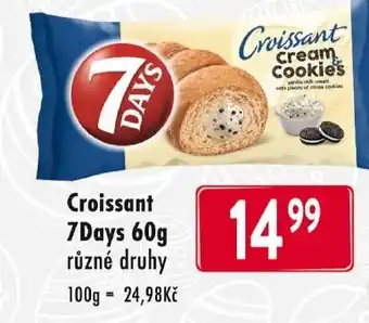 Qanto Croissant 7Days 60g nabídka