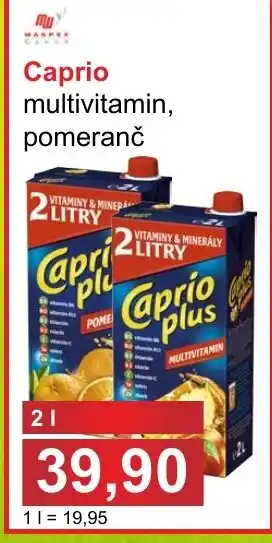 PLUS JIP Caprio multivitamin, pomeranč 2L nabídka