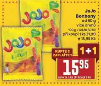 Billa JoJo Bonbony nabídka