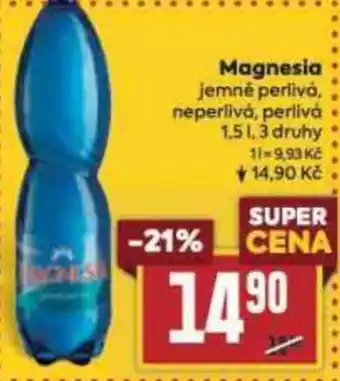 Billa Magnesia nabídka