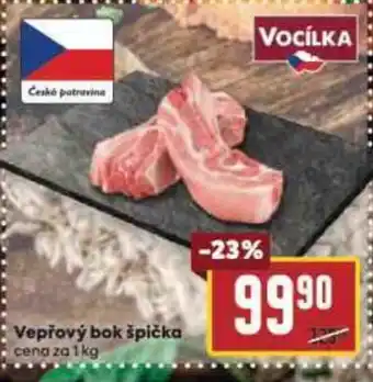 Billa Vepřový bok špička nabídka