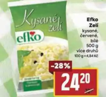 Billa Efko Zeli nabídka