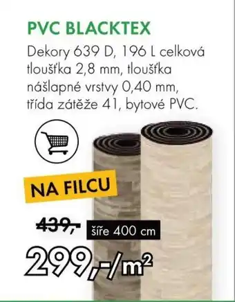 Vesna PVC BLACKTEX nabídka