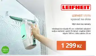 LEIFHEIT 51016 vysavač na okna