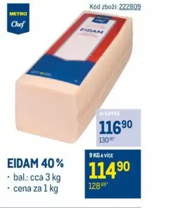 Makro EIDAM 40% nabídka