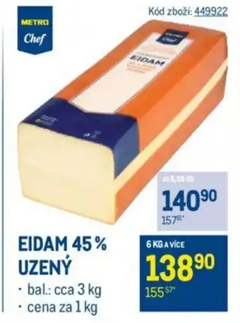 Makro EIDAM 45% UZENÝ nabídka