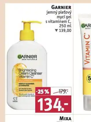Rossmann Garnier jemný pleťový mycí gel nabídka