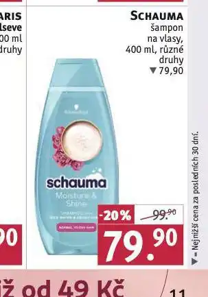 Rossmann Schauma šampon nabídka