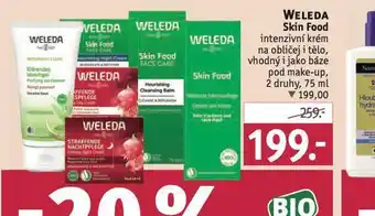 Rossmann Weleda skin food krém nabídka